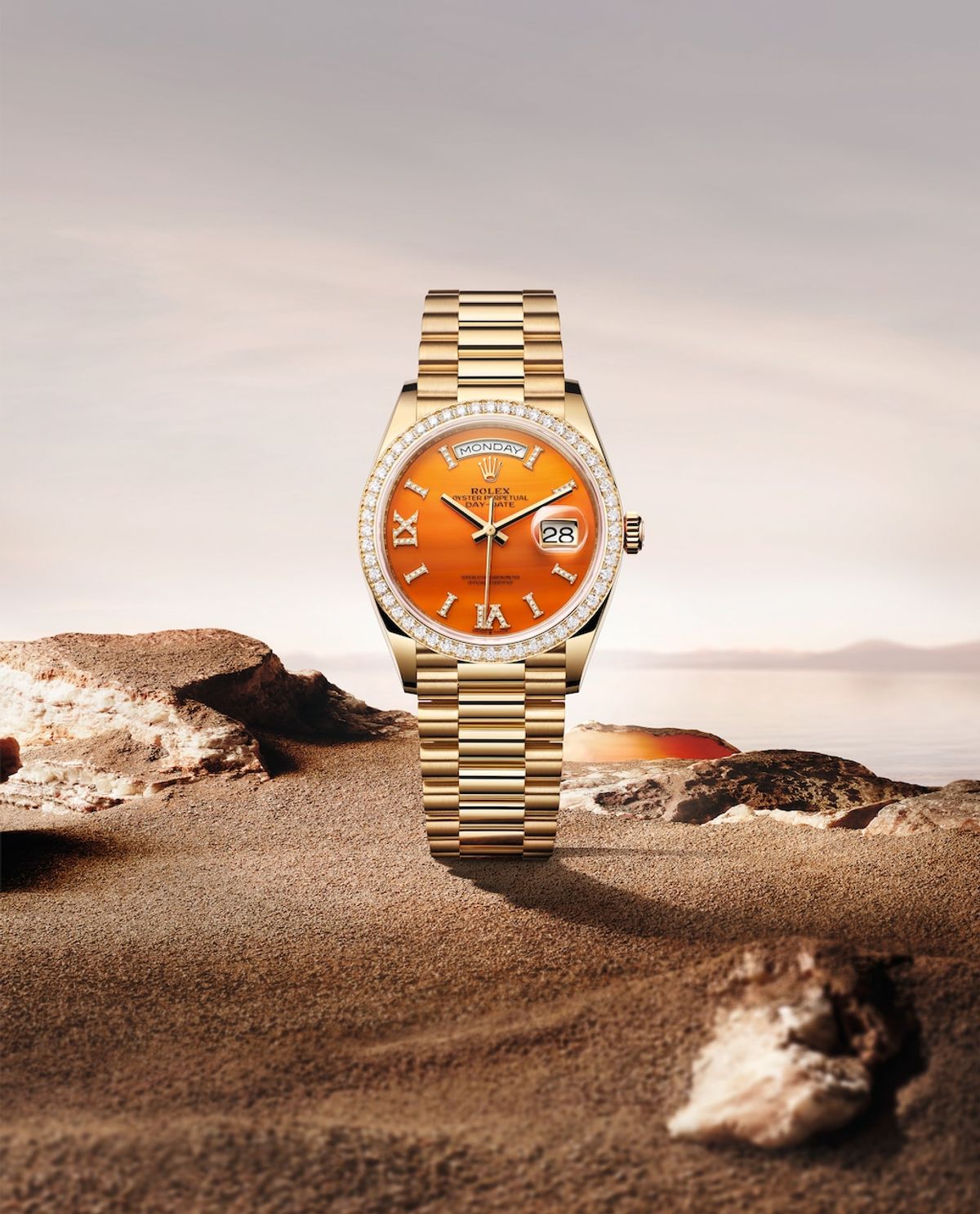 勞力士, 勞力士2023, rolex, day-date, 新款, 拼圖面, 手錶, 多圖, hkbt, 香港財經時報