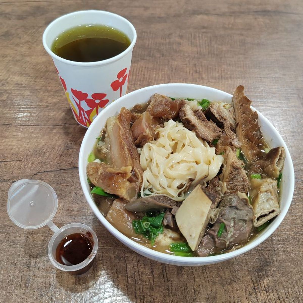 麗閣, 美食街
