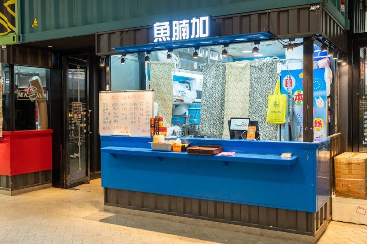 麗閣, 美食街