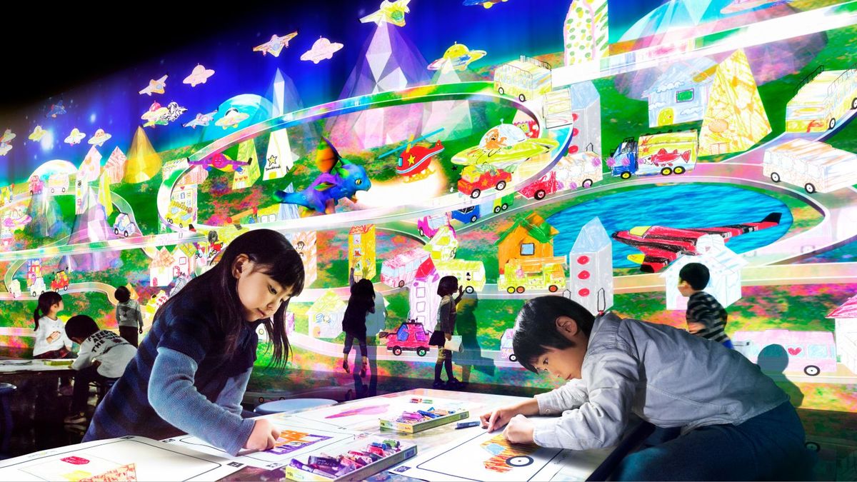 香港好去處2023, 親子好去處, 親子活動, teamLab