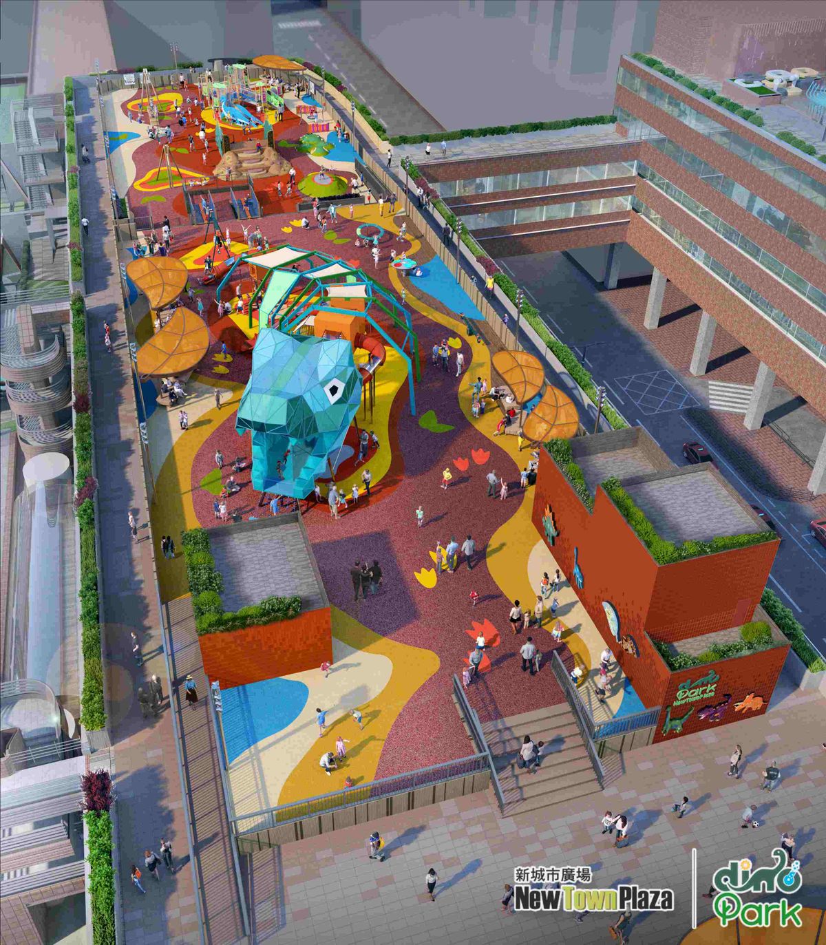 親子好去處2023, 香港好去處, 沙田新城市廣場, 恐龍公園dino park, 新地標遊樂設施第3季登場, 香港財經時報