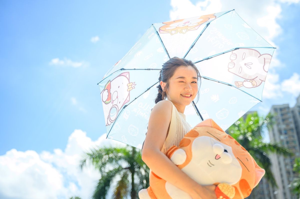 親子好去處, 領展秀茂坪商場「夏日大冒險」活動, 5米高超巨型充氣白爛貓, 3大打卡位, 互動遊戲區