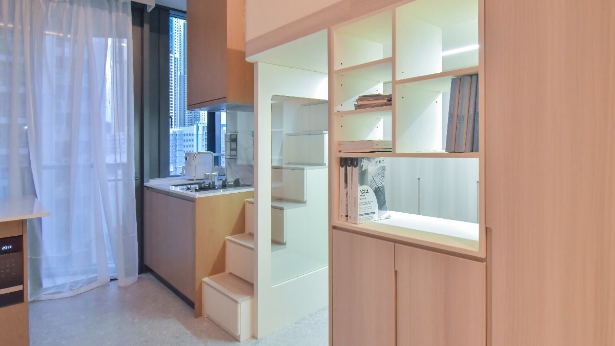 裝修設計｜筲箕灣The Holborn 221呎8萬裝修！閣樓房間＋別緻小書房（多圖）