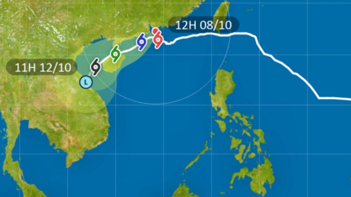 颱風小犬路徑圖