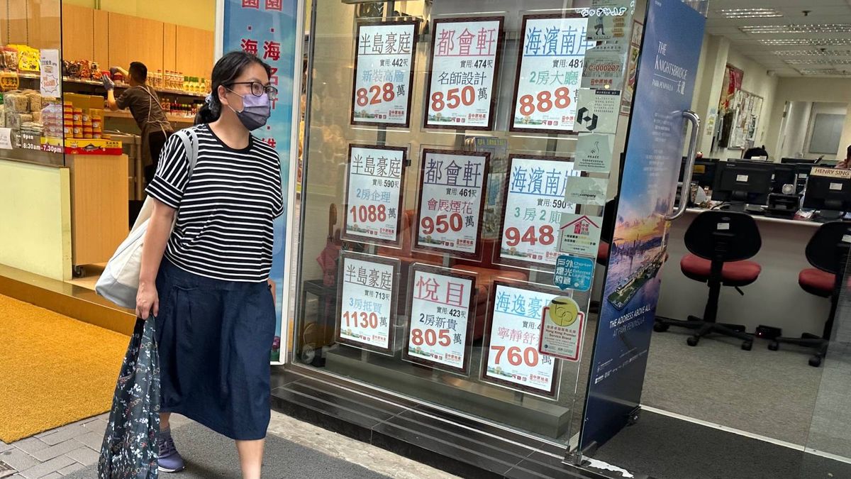 香港樓市走勢｜地產代理情緒短暫回穩！中原地產：樓價跌幅或加快