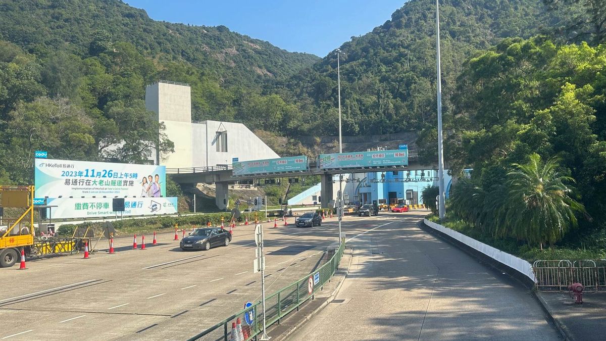 運輸署：大老山隧道實施易通行大致順利、12月推至香港仔隧道