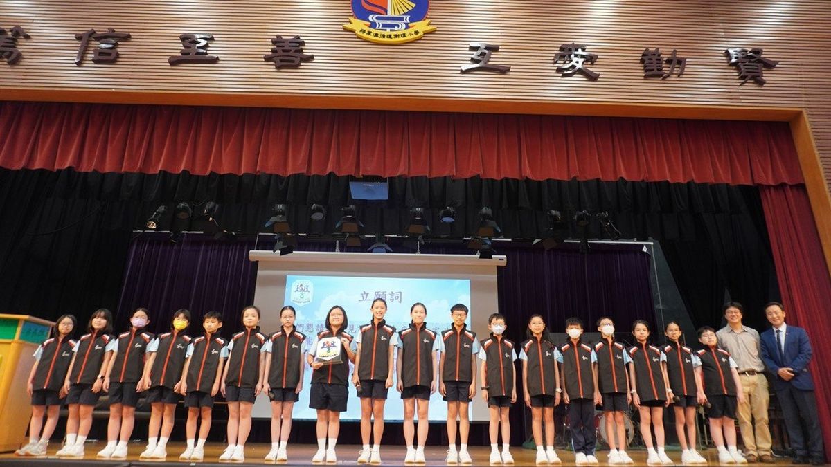 小學學生會二次創作十字牌鮮奶公司標誌, 沒被投訴反獲贈鮮奶支持, 將循林德育校長, 讓師生體驗了一次特別的經歷