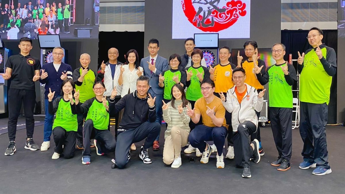 非遺文化與香港人民的生活息息相關 第五屆香港國際飛鏢節暨親子體育嘉年華完滿結束 