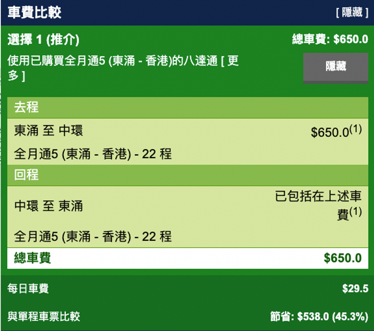 港鐵優惠, 交通津貼, 港鐵公司, 15個常規限定著數, 國慶, 中秋, 夜經濟, 一個月可慳逾500蚊, 著數優惠, hkbt, 香港財經時報