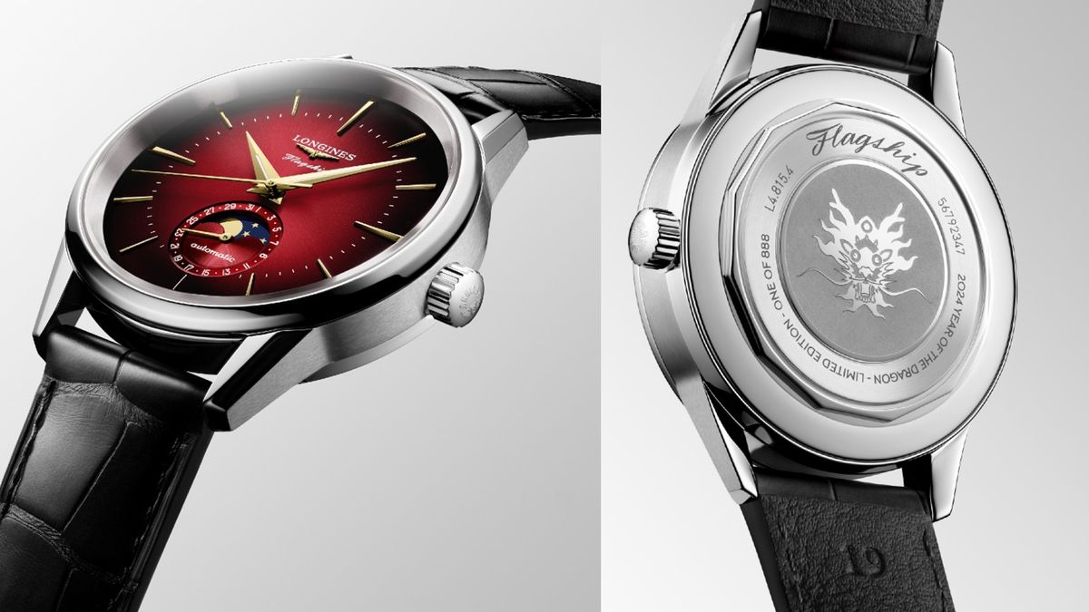 慶祝農曆龍年來臨、Longines推出龍年限定版腕錶！限量發行888枚