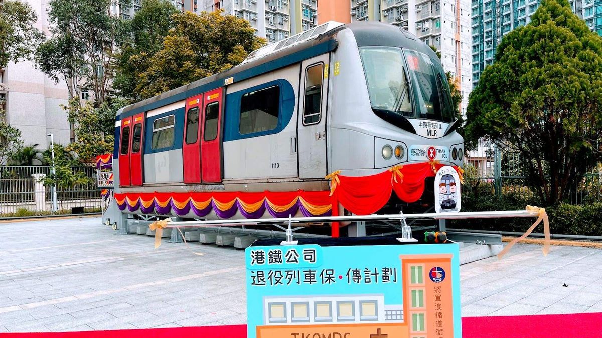 港鐵退役列車「烏蠅頭」進駐將軍澳循道衛理小學！變身模擬駕駛艙＋列車教室