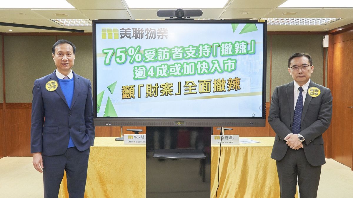 樓市走勢2024｜美聯調查︰7成半受訪者支持撤辣、逾4成或加快入市｜籲《財案》全面撤辣救市