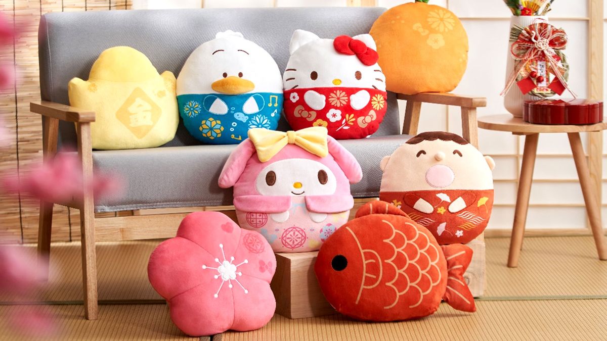 7-Eleven 新春限量版 Sanrio characters 雙面圓咕Luck咕𠱸 4款雙面咕𠱸齊齊大反轉 幫你新年轉出好運來