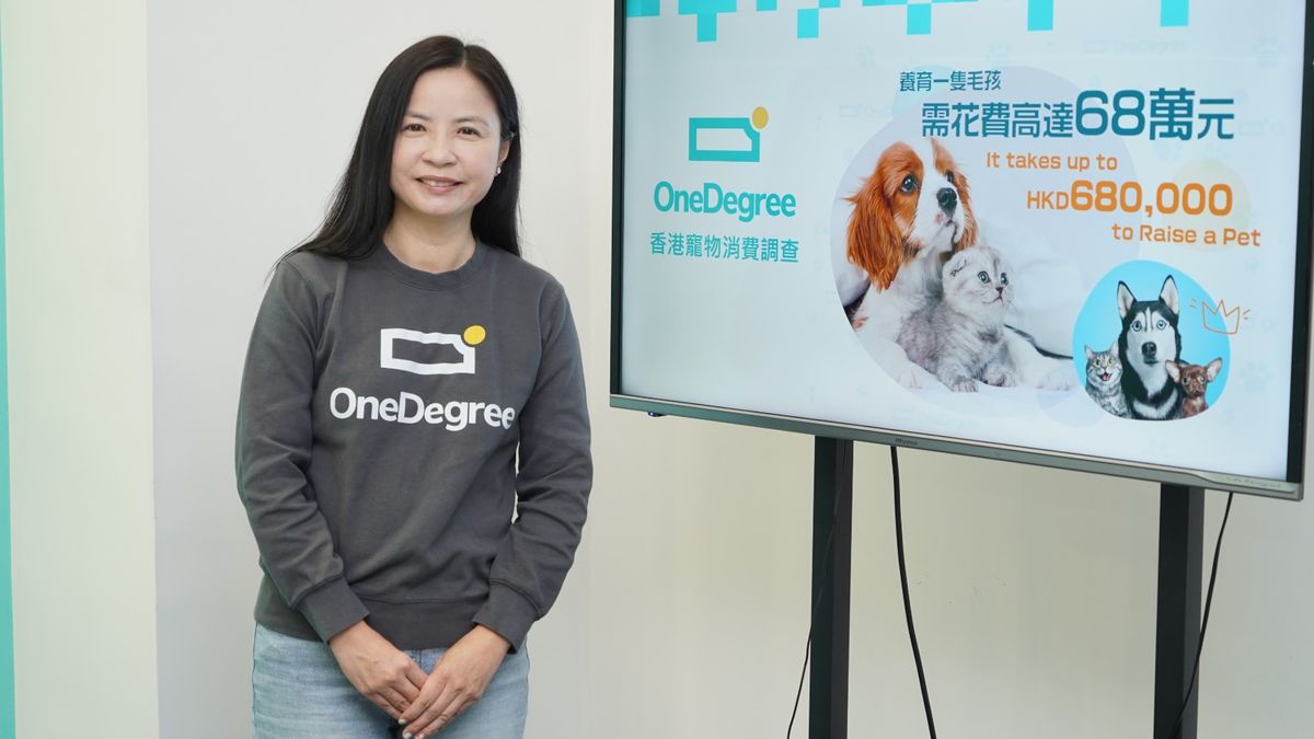 香港寵物消費調查：養育一隻寵物需68萬元、平均每名寵物主人消費102萬元｜醫療開支佔比第二大