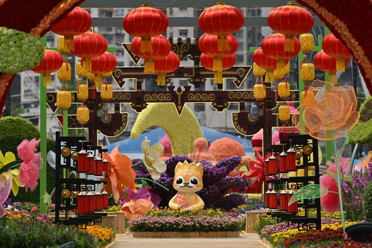 香港花卉展覽2024, 花展, 一連10日, 維園舉行, 5個打卡位, 每晚3場燈光秀, hkbt, 香港財經時報