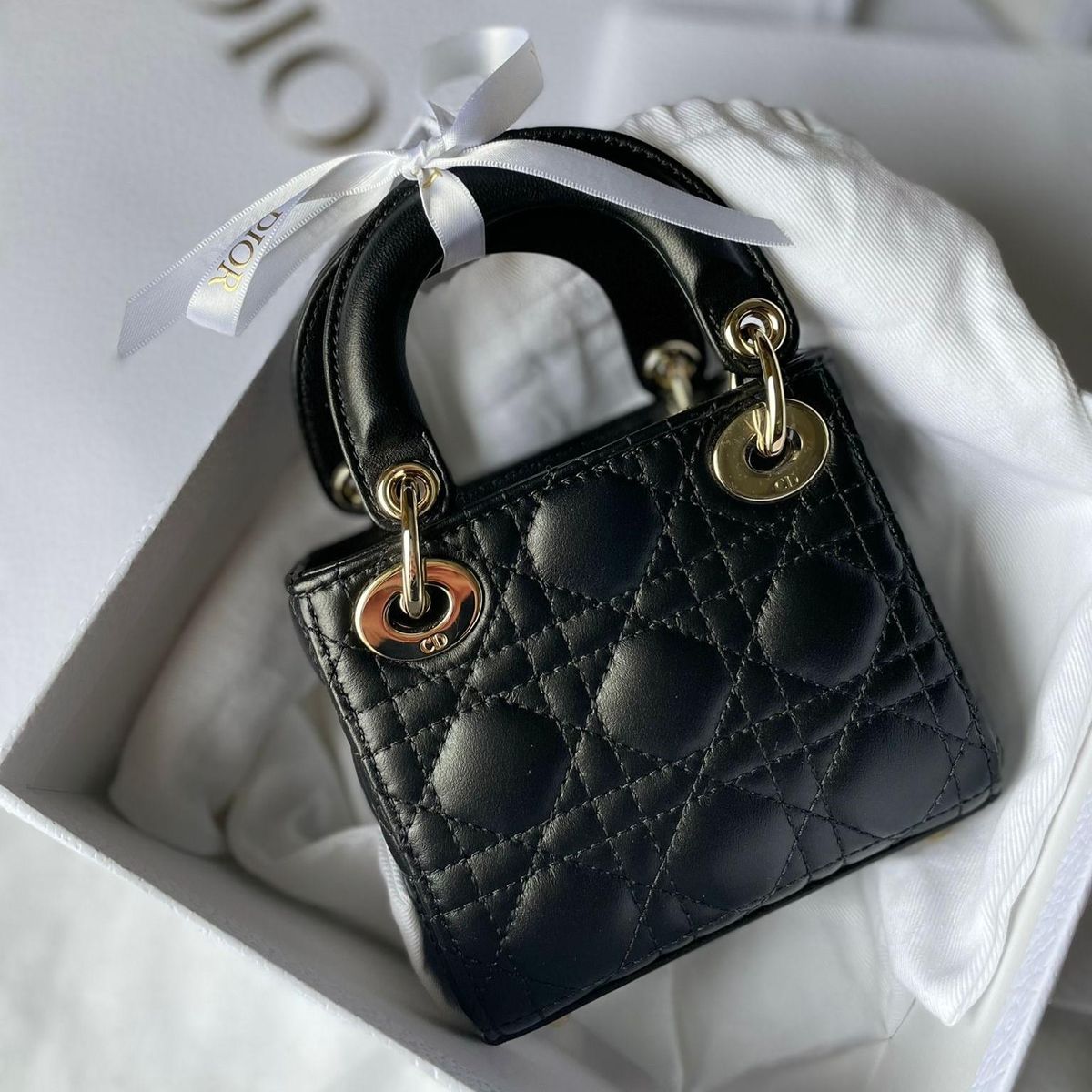 Lady Dior Micro Bag