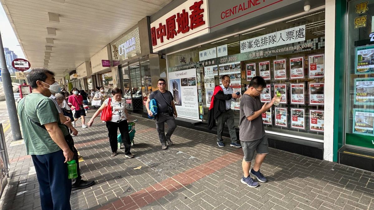 中原經紀人指數CSI(住宅售價)連升4周！仍預示樓價繼續調整未變