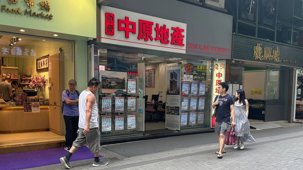 中原經紀人指數連續12周處於睇淡區！預示二手樓價向下調整