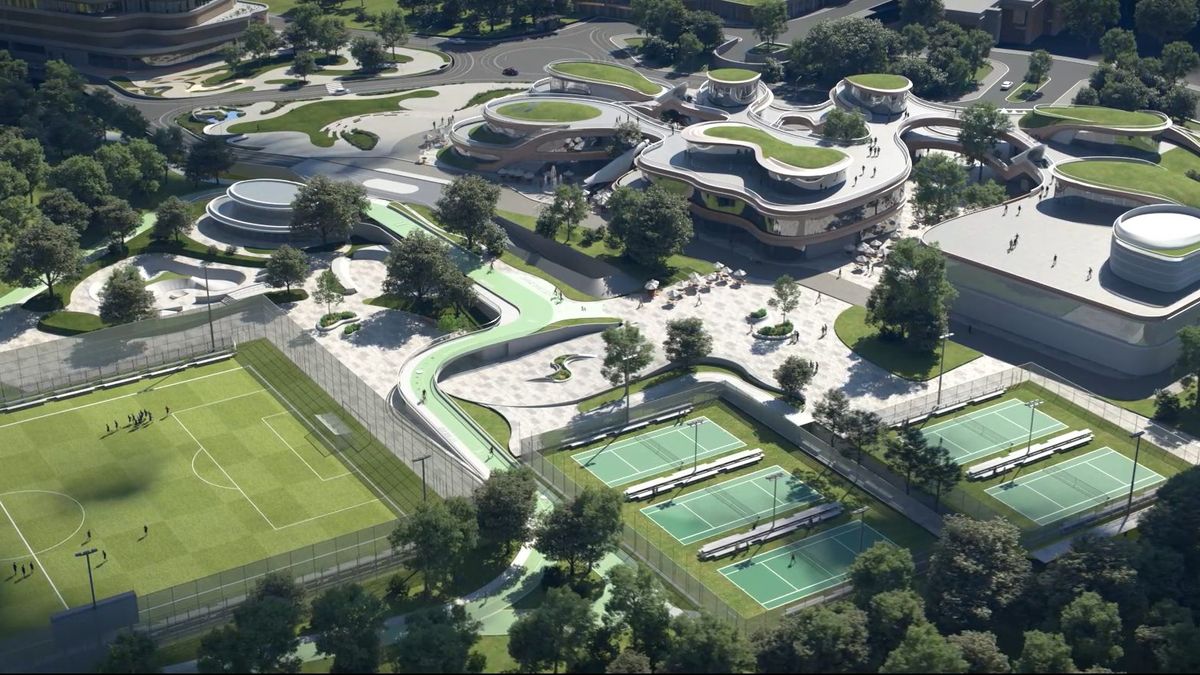 新地十四鄉大型運動公園西沙SPORTS PARK有玩有食  6月底試運