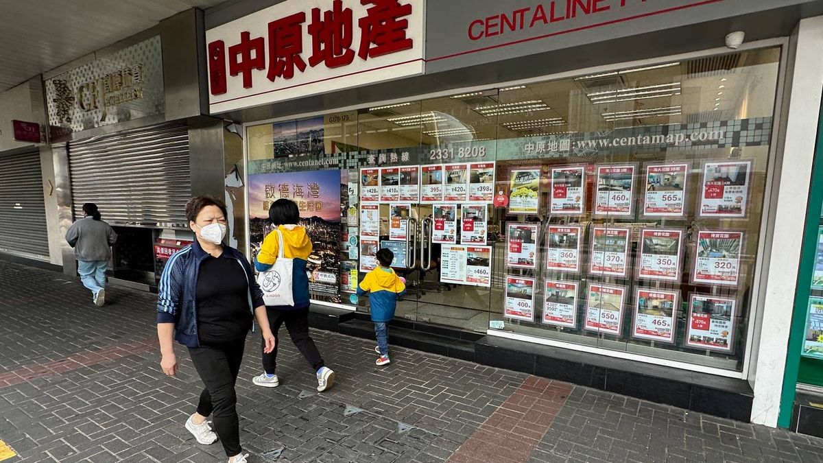 樓市走勢｜中原估價指數處於睇淡區間：預示樓價下調方向不變