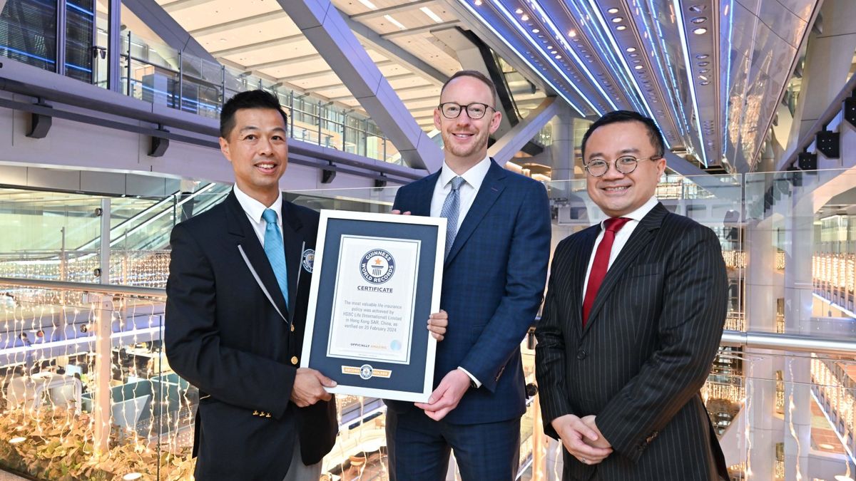 滙豐保險簽發20億港元人壽保單！破健力士世界紀錄｜香港保險市場5大優勢