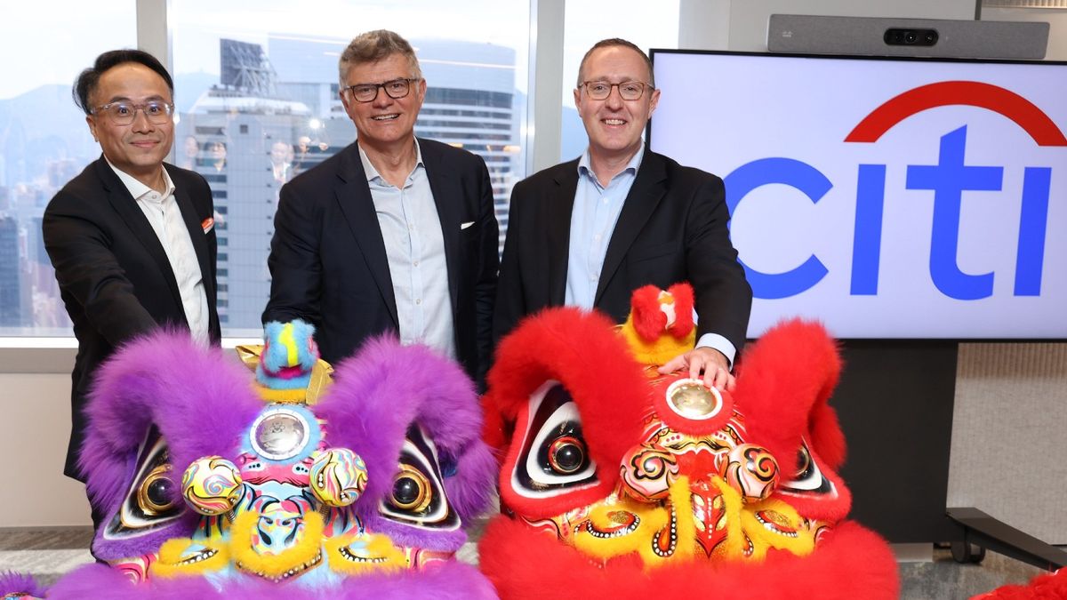 花旗集團香港金融市場部慶祝新交易樓層開幕，進駐佔地30,000平方呎辦公空間