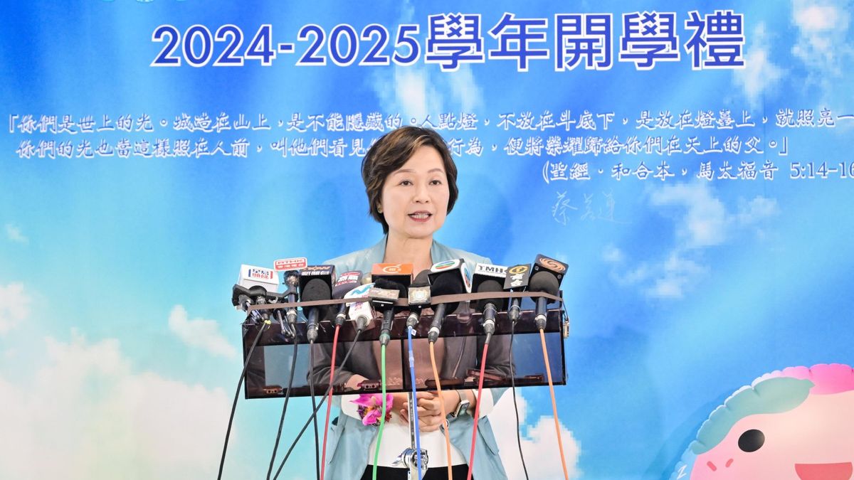 教育局局長蔡若蓮：非常關注學童缺課問題！初步沒有看到學校需要減班