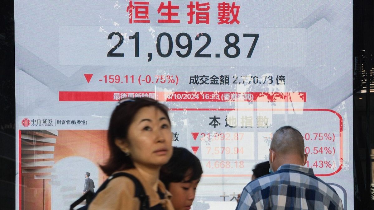 10月14日港股收市全日跌159點！政策市下恒生指數走勢最新預測