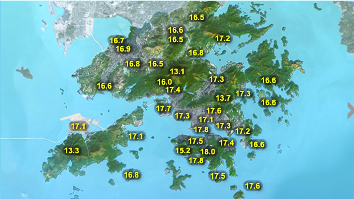 最新天氣消息｜天文台：大帽山錄12.9度！東北季候風接力吹港！未來九天天氣預測
