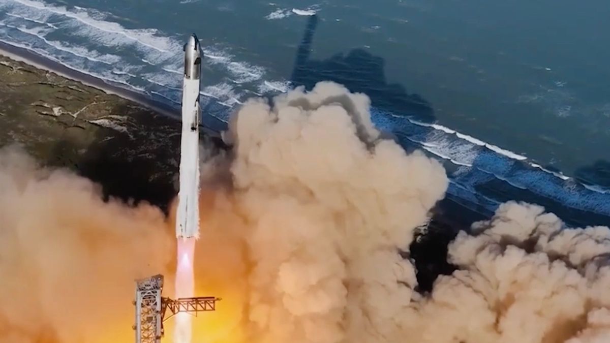 SpaceX「星艦」第六次試飛發射！特朗普、馬斯克現場觀看