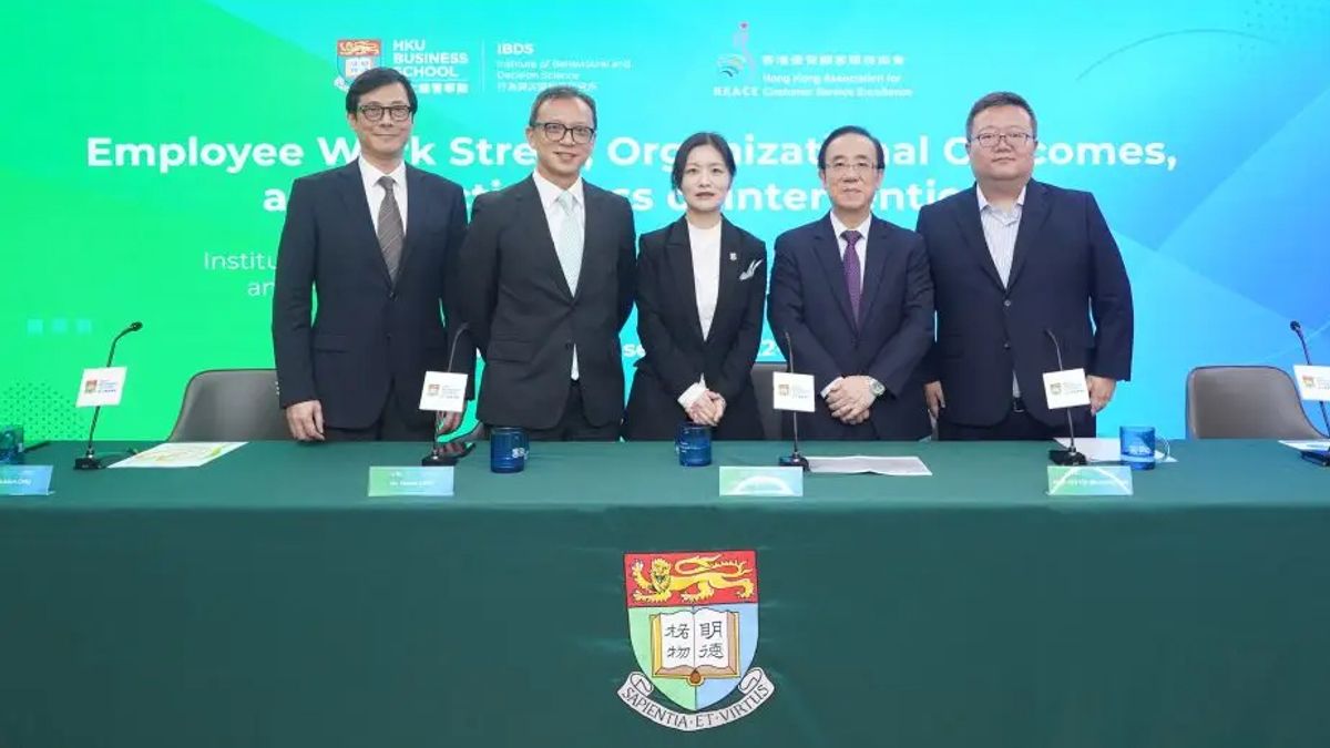 港大研究：打工仔工作倦比率較疫情前增1.7倍！有快樂員工才有快樂顧客