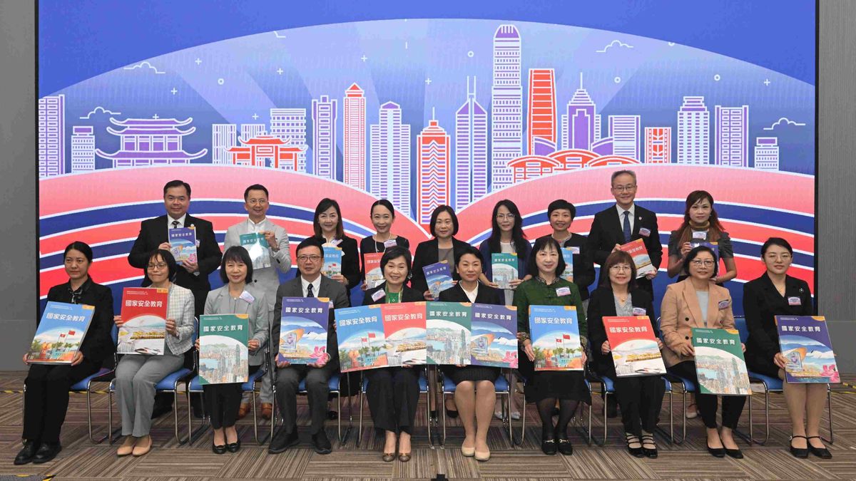 教育局贈國家安全教育叢書予中小學校, 蔡若蓮讓學生從小建立國家安全觀念, 香港財經時報