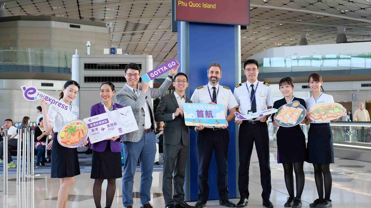 香港快運國島航線12月6日正式首航！特區護照免簽證3小時直飛