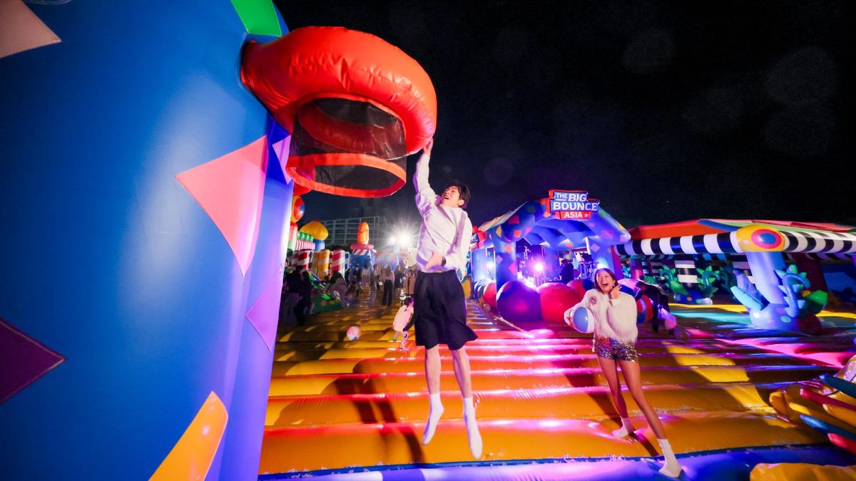 The Big Bounce全球最大充氣城堡登陸西九文化區藝術公園, 早鳥二人門票330元起, 購票詳情, 香港財經時報