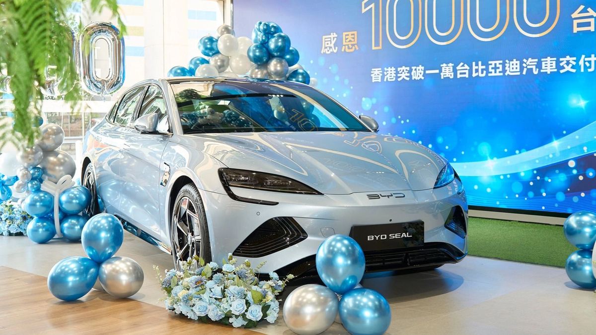 比亞迪（BYD）於2024年正式宣佈，其在香港的電動車交付量已成功突破1萬部