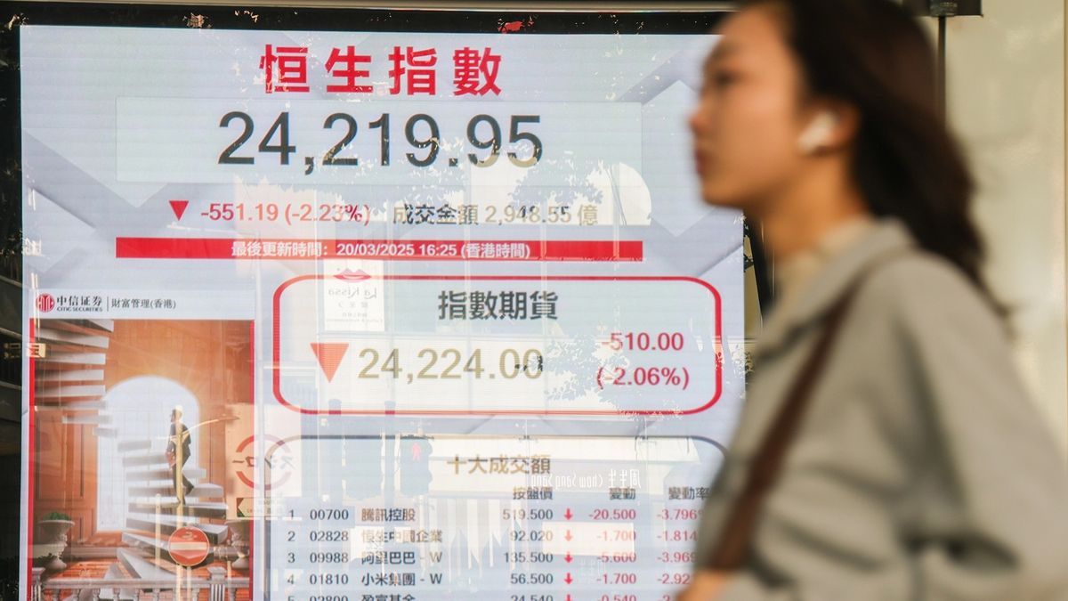 恒生指數欲下試10天線！若要保持中期升浪，大市成交金額要有這個數
