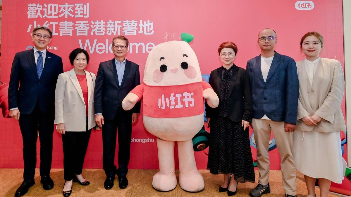  小紅書在香港設立首個境外辦公室｜陳茂波：有三方面意義