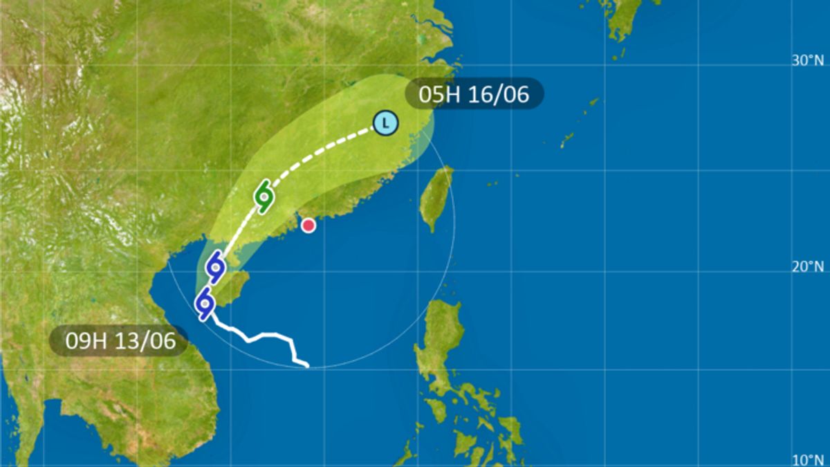 最新風暴消息｜天文台：蝴蝶路徑偏西較遠離本港、今晚或掛三號風球！週六有狂風大驟雨