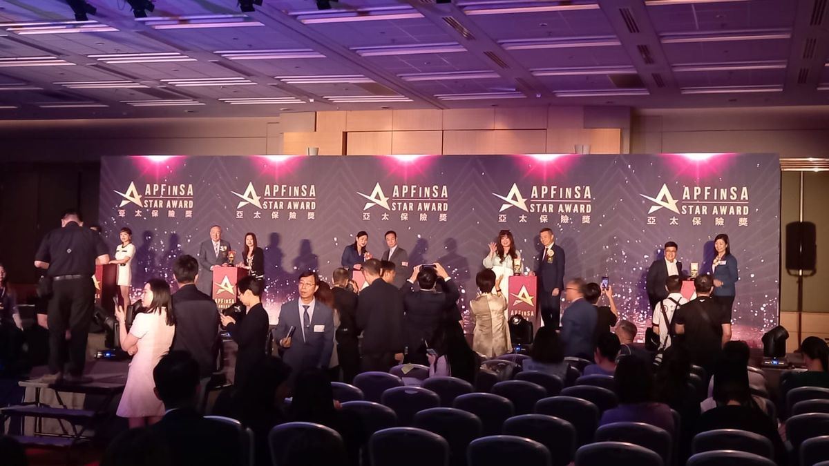 APFinSA Awards頒獎現場狀況