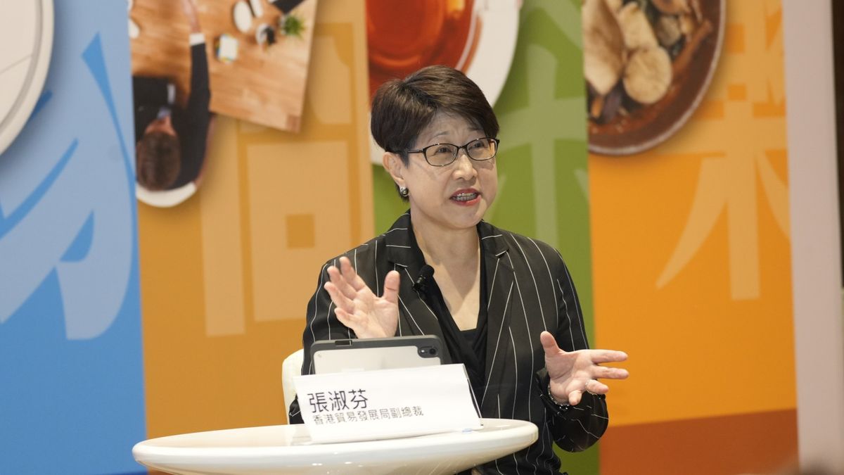 香港貿發局副總裁張淑芬公佈各項活動的精彩內容