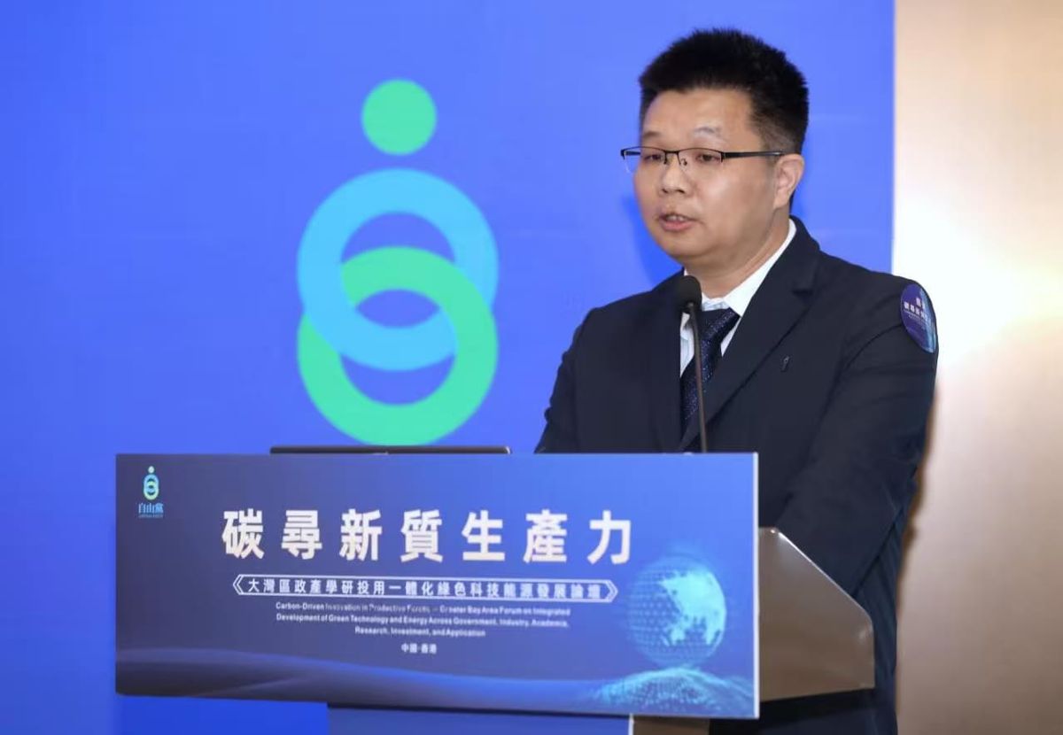 廣州美亞蓄能科技有限公司總經理馮紅衛表示，公司創新項目將大型酒店中央空調的餘熱回收再用於熱水供能，相信在香港具市場潛力。