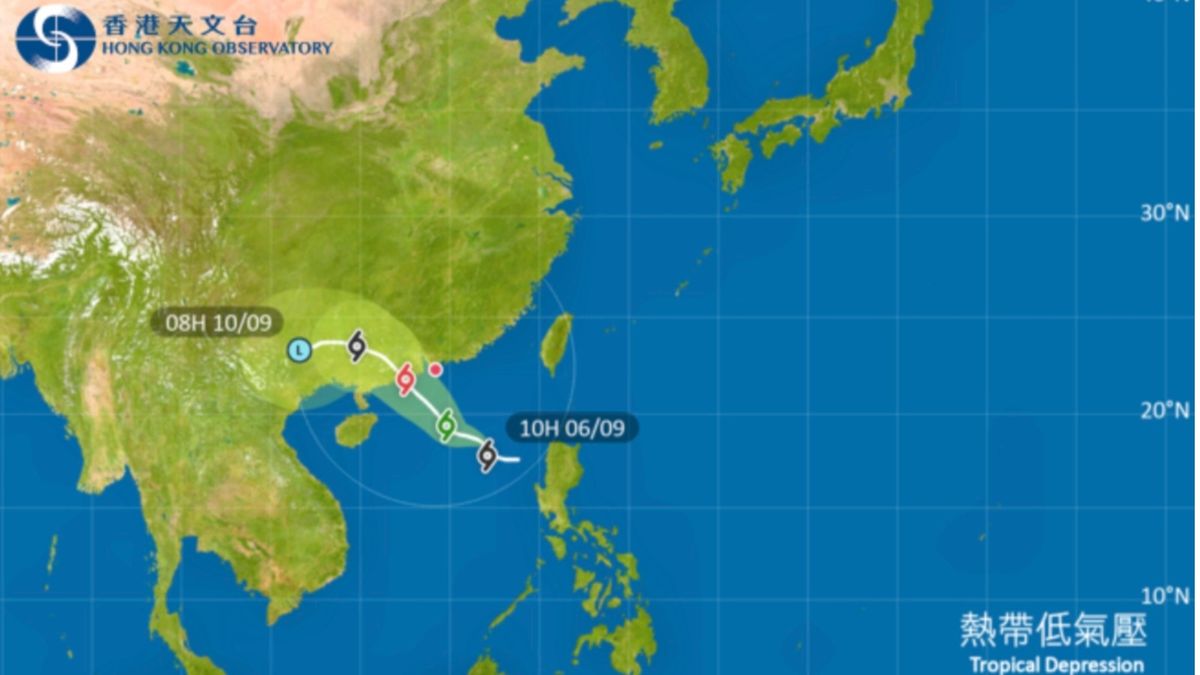 香港天文台：評估需否周日初時改發三號風球 周一有狂風大驟雨及雷暴