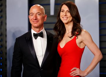 亞馬遜CEO與妻子離婚。