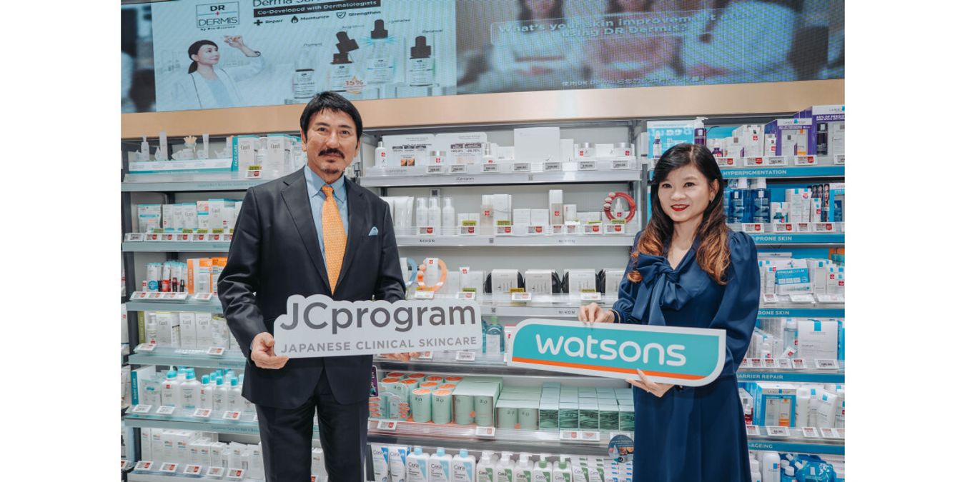 屈臣氏引領醫美護膚新潮流 策略性擴展其獨家品牌JCprogram至多個亞洲市場