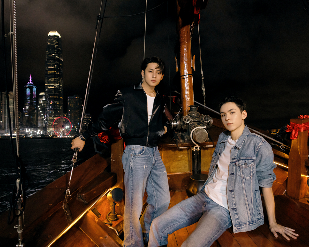 SEVENTEEN MINGYU及VERNON夜遊香港