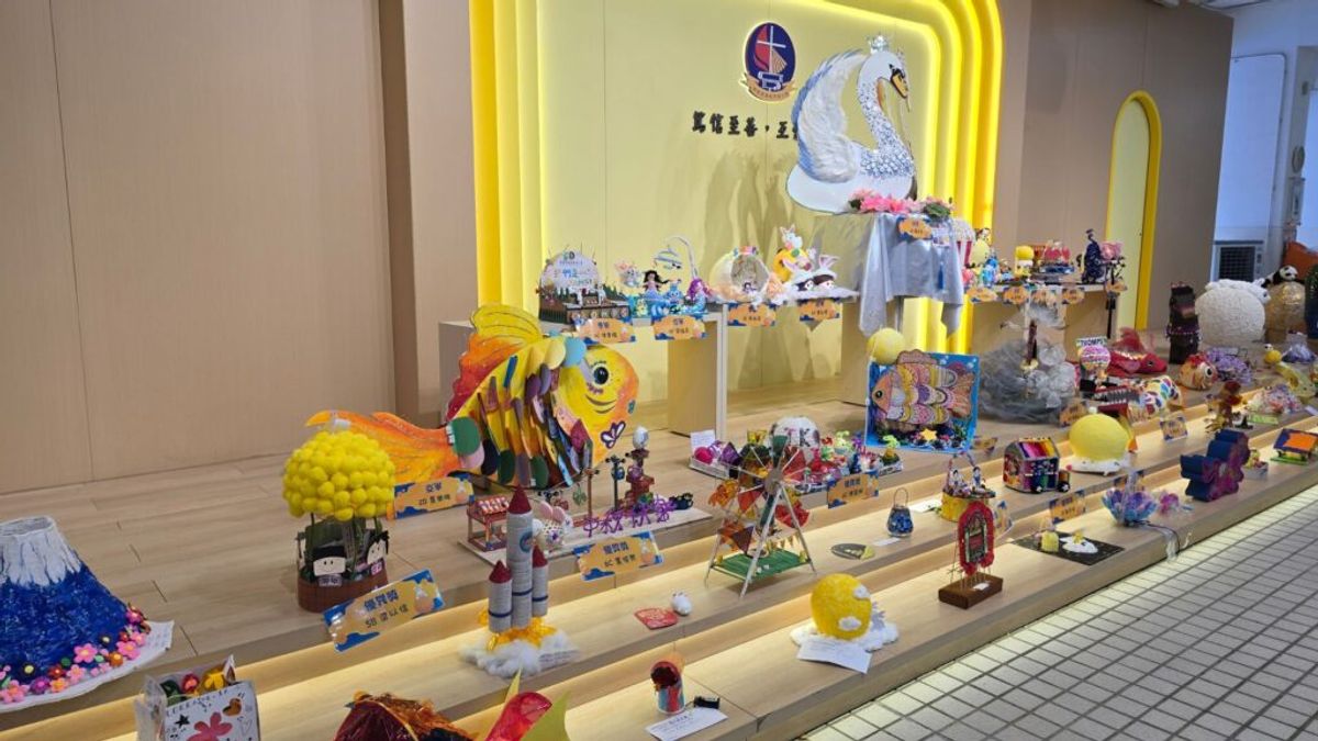 將循 校園亮起別樣中秋